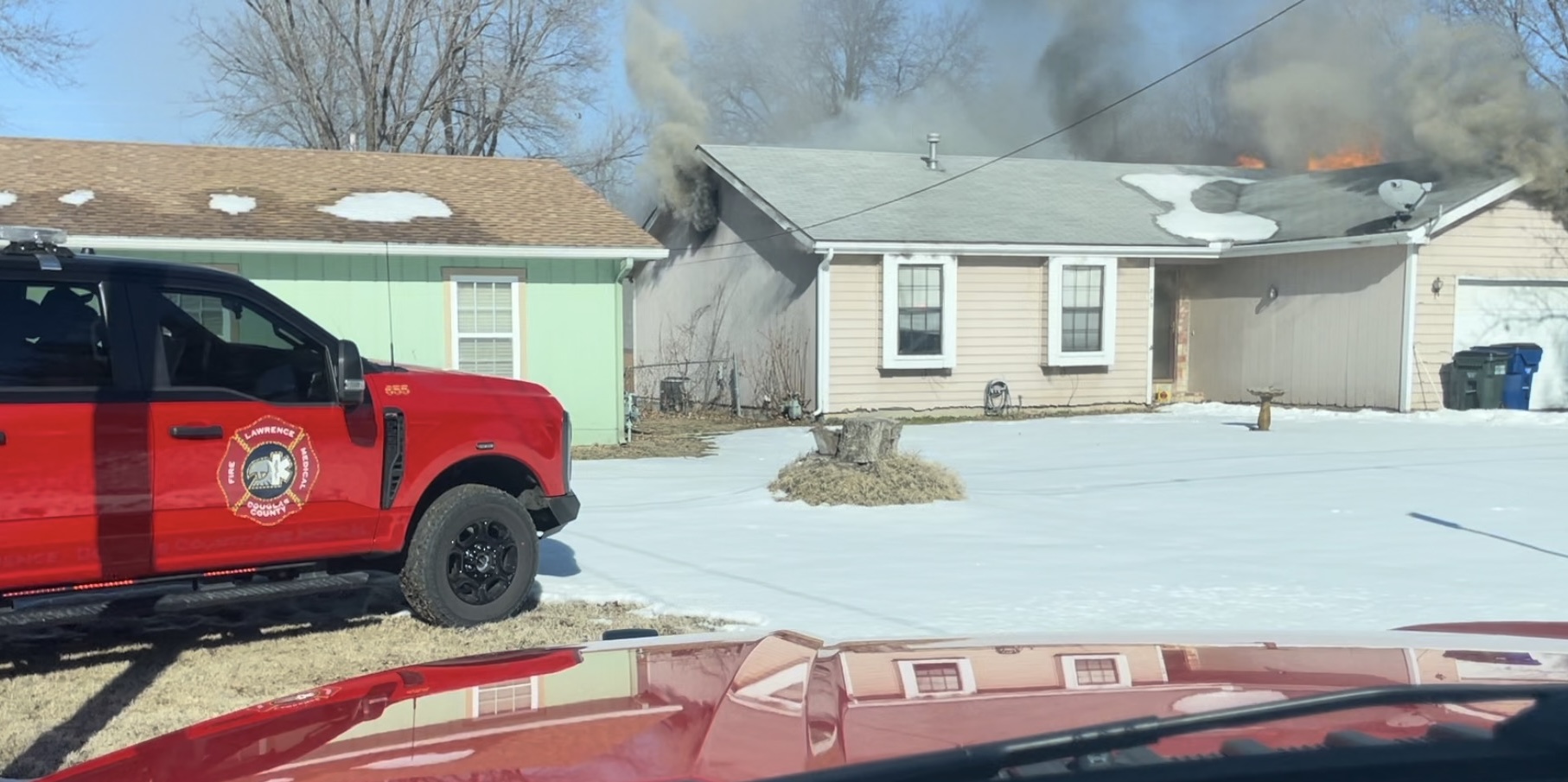 Pets rescued from house fire in North Lawrence | News, Sports, Jobs ...